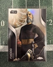 2025 Topps Star Wars Hyperspace Moon Of Mandalore Refractor Count Dooku MOM-9