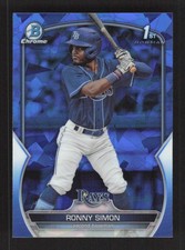 Ronny Simon 2023 Bowman Sapphire Edition #BCP-112