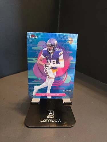 2025-26 Topps /150 Finest #'d SP Vikings- Justin Jefferson #172 Uncommon NFL!!