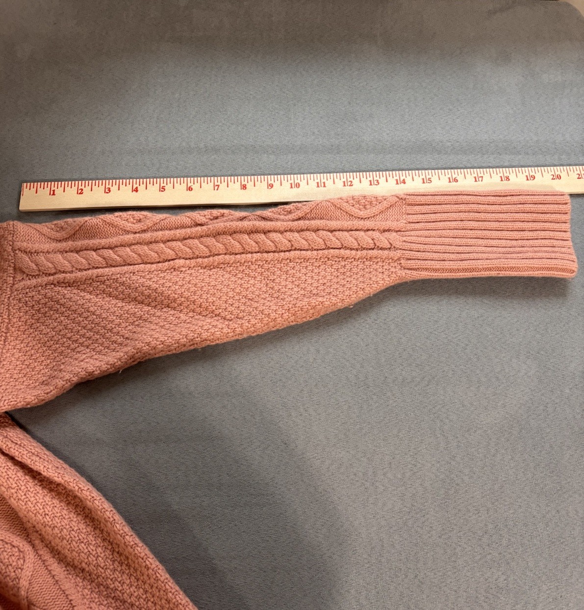 J. Crew Womens M Cableknit Patchwork Oversized Ch… - image 15