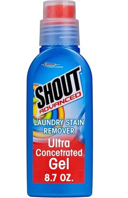 Shout Advanced Stain Remover Gel for Clothes Laundry, Ultra Concentrated, 8.7oz