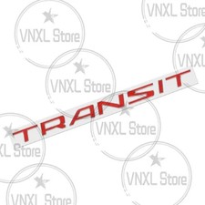 3D Metal Letter Stickers For Ford Transit Custom Van Trunk Body Emblem Decals Uk