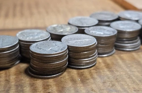 10 Mercury Dimes~Random Stack of 10 Unsearched 1916-45 VG+ *Read Description!*