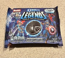 Marvel Oreo Stuf Of Legends Chocolate Creme Sandwich Cookies 10.68 OZ 3 Of 4