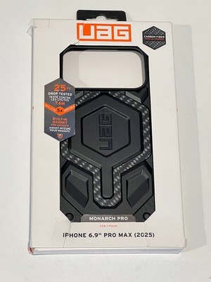 UAG Urban Armor Gear Monarch Pro Case Apple iPhone 17 Pro Max Black Carbon Fiber