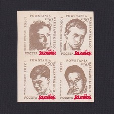 POLAND, Solidarity (Solidarnosc) label, poets of the Warsaw Uprising