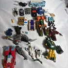 Vintage 1980s Transformers G1 Figures / parts lot - 80s Hasbro Takara Damaged