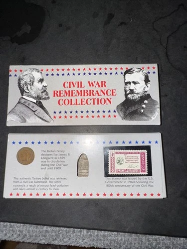 Civil War Remembrance Collection (Penny￼, Bullet, Stamp I Hate)
