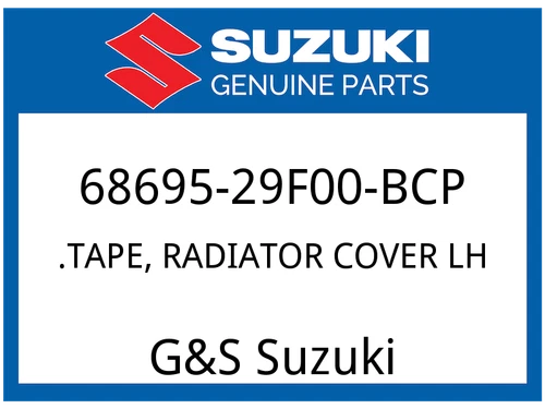 .TAPE, RADIATOR COVER LH