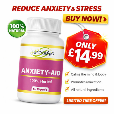 Herbal Calm Support | Angsthilfe Kapseln | Natürliche tägliche Wellness Formel