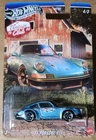 Hot Wheels 2025 Silver Series Vintage Club '71 Porsche 911 Blue 4/5