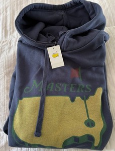 2026 Masters Tournament Navy Blue XL Hoodie Sweatshirt Golf Pullover