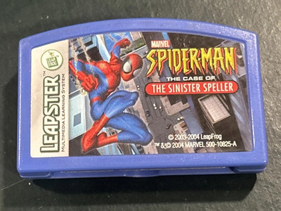 Marvel Spider-Man: The Case Of The Sinister Speller [Leap Frog Leapster] USED