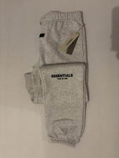 Image of Essentials Light Oat Joggers Size S