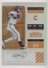 2018 Panini Elite Extra Edition College Ticket Holo Prizm Seth Beer #SB2 1u0