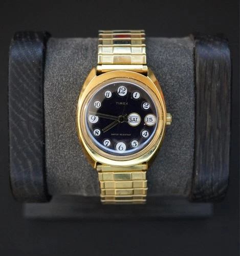 Vintage 1970’s Telephone Dial Timex Men Mechanical Watch