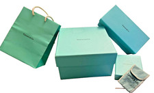 Tiffany  Co Blue Empty Gift Storage Box Bag Lot 100 Authentic