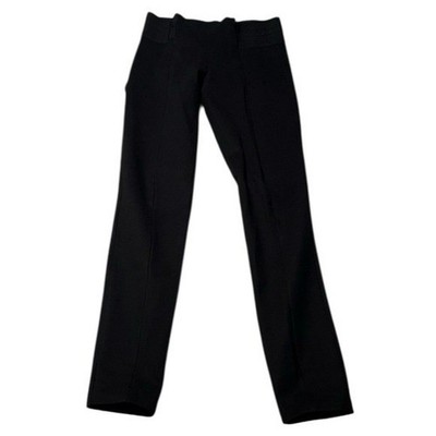 Zara Basic Collection Women s Sz Medium Pull On Dress Pants Skinny Black Texture