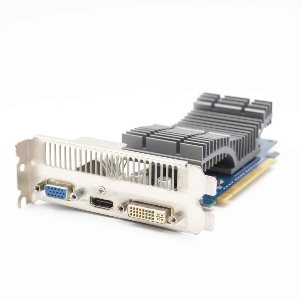 Asus Nvidia Geforce En 210 512MB GDDR3 Video Card Graphics HDMI VGA DVI ATX - Image 2 of 4