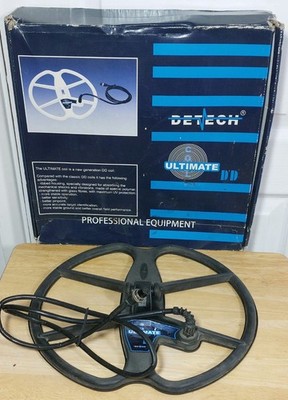 Detech Ultimate 13'' DD Suchspule 13'' Seriell 60420 Metalldetektorspule in Schachtel