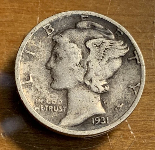 1931-D Mercury Dime Fine Condition SKU# 34318