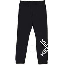 Kenzo logo-print track pants BLACK SZ L