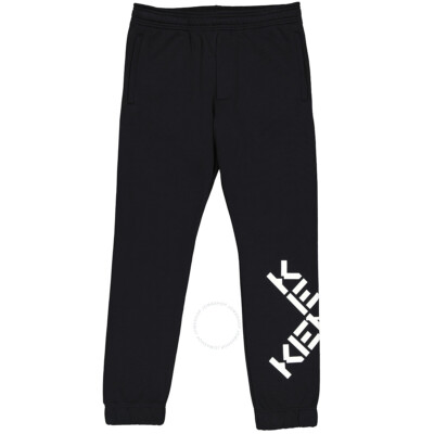 Kenzo logo-print track pants BLACK SZ L