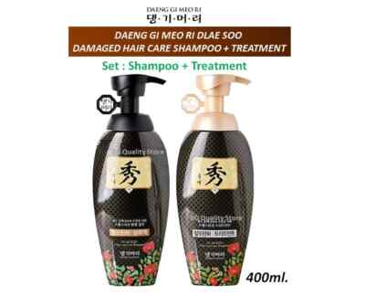 Daeng Gi Meo Ri Dlae Soo Damaged Hair Care Formula Shampoo Treatment 400ml.
