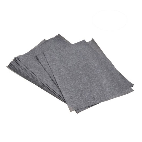 25 Sheets/bag Kohlenstoff Graphit-Kohlepapier Bemalen Von Kohlebeschichtetem