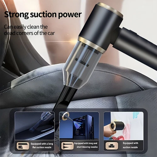 Powerful Car Vacuum Cleaner Wet/Dry Cordless Strong Suction Handheld Cleaning UK - Picture 3 of 16