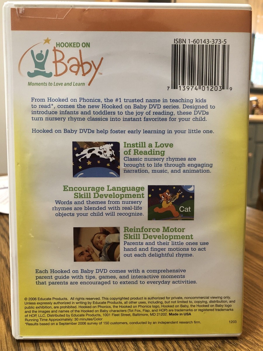 その他 Hooked on Baby: Read Rhyme &amp; Cuddle [DVD] Amazon.com: Hooked on Baby: Read, Rhyme and Cuddle : Hooked