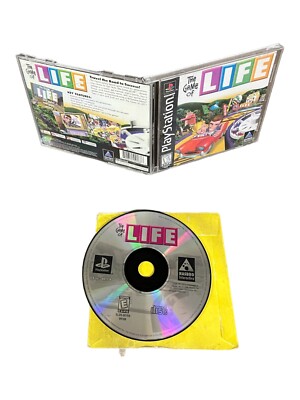 Sony PlayStation 1 PS1 CIB Complete Tested The Game Of Life 1998