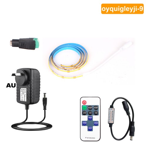 0.5m-10m COB Led Strip Flexible Tape Light RF11key Remote Dimmable Full Kit - Picture 18 of 24