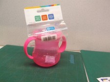 Nuby Grip N' Sip 1st Sipeez Sippy Cup - Easy-to-Hold Handle - No Spill