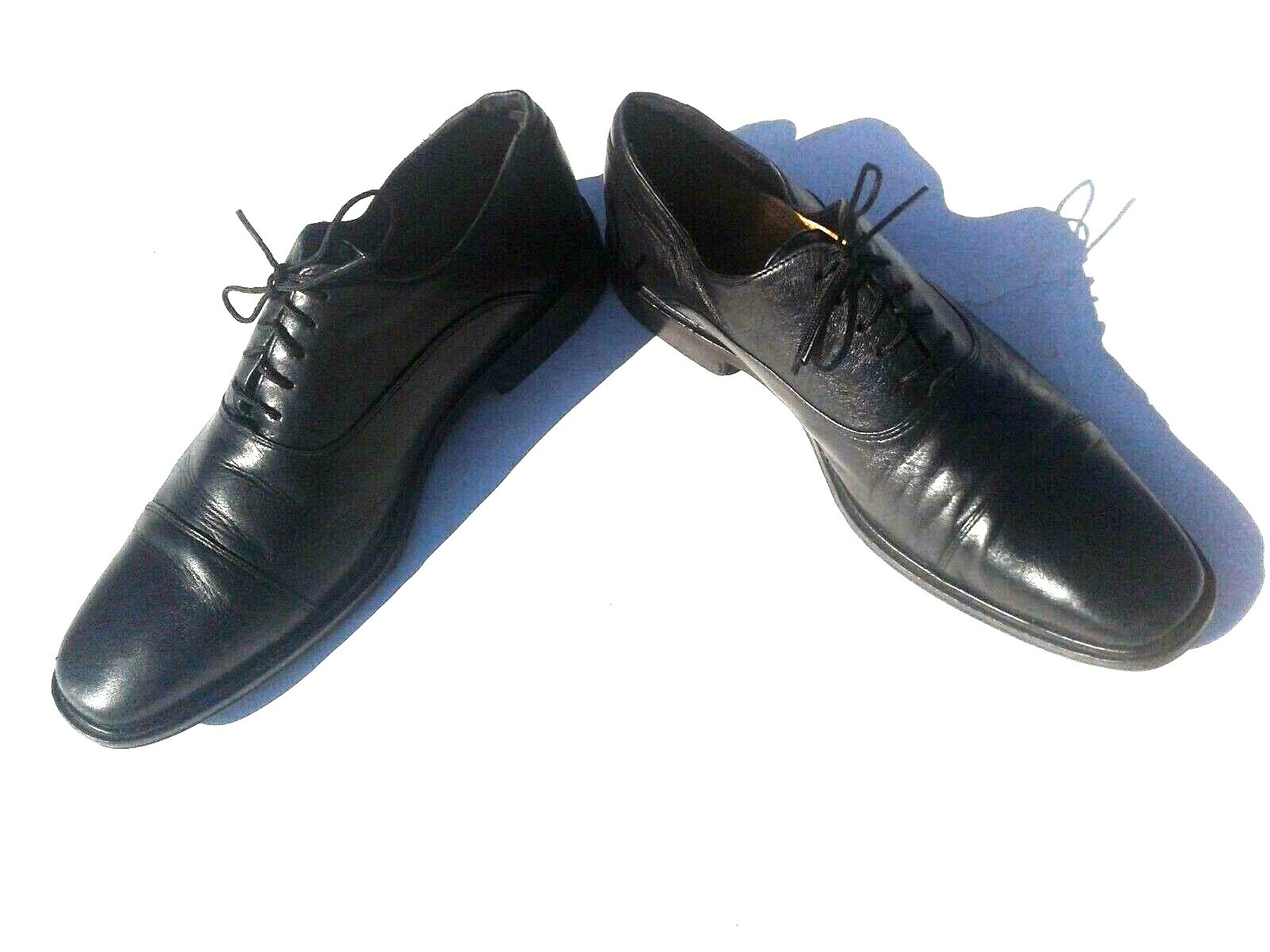 SAOLA Scarpe eleganti Oxford COLE HAAN nere taglia 10 5 m Caldwell punta a cappuccio suola NikeAir C06834