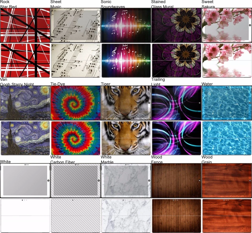 Choose Any 1 Vinyl Decal/Skin for Microsoft Surface 3 Pro - Free US Shipping! - Image 4 of 4