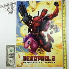 Deadpool 2 Regal IMAX 13 x 19 Poster Cable Ryan Reynolds Cable