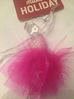 BALLERINA ORNAMENT CLEAR WITH RED TUTU ORNAMENT — photo 2