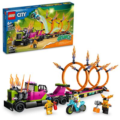 LEGO CITY: Stunt Truck & Ring of Fire Challenge (60357)