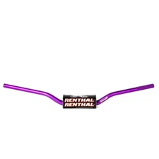 Renthal Handlebar - 1-1/8" Fatbar - 827 - Villopoto/Stewart - Purple 827-01-PE