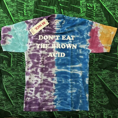 Nice Kicks Woodstock Tee Tie Dye Small Brand New FITS LIKE A MEDIUM