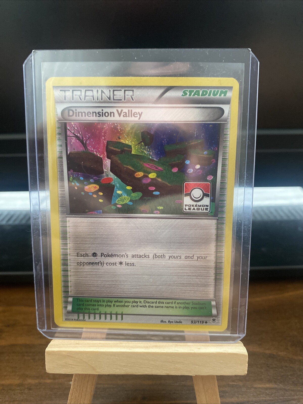 Dimension Valley - 93/119 - Pokemon Phantom Forces XY League Promo Card NM