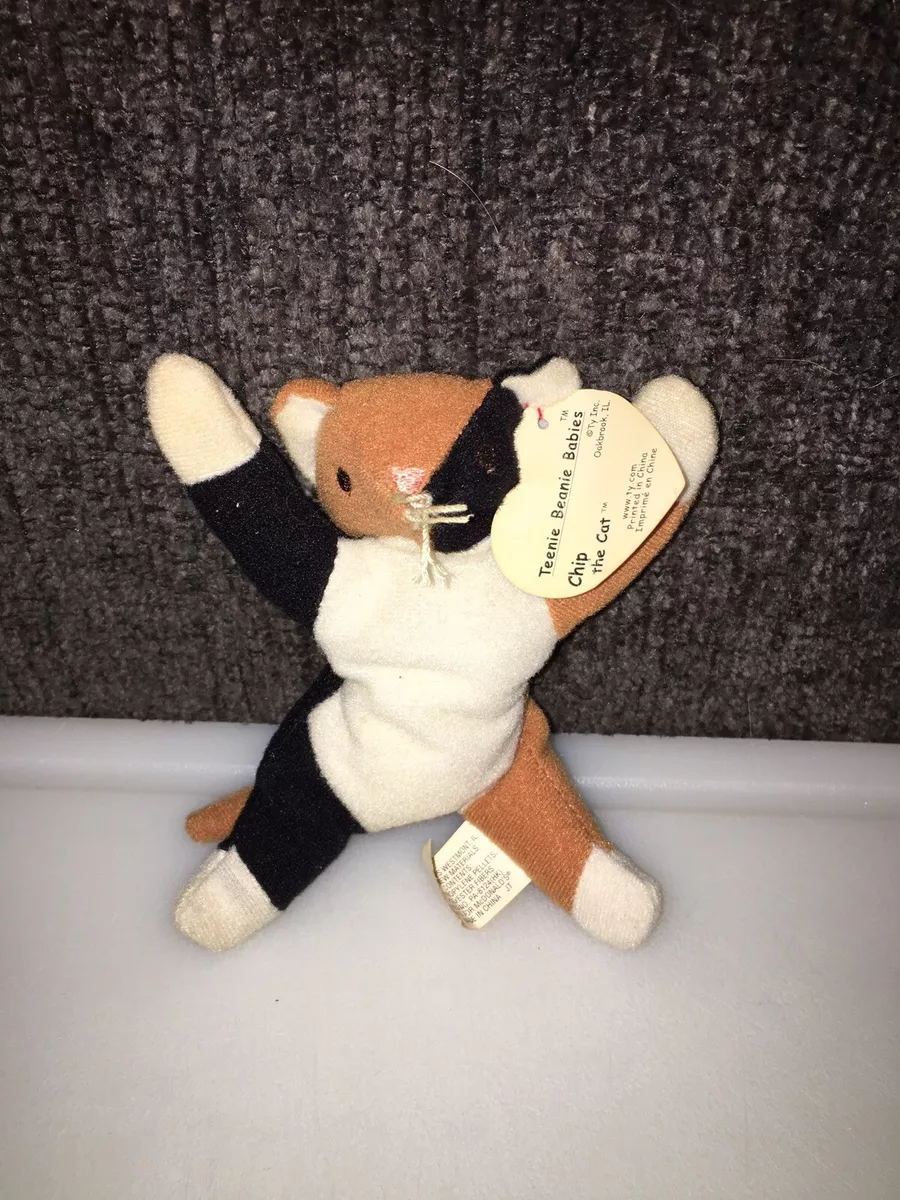 Chip the cat beanie baby value sales