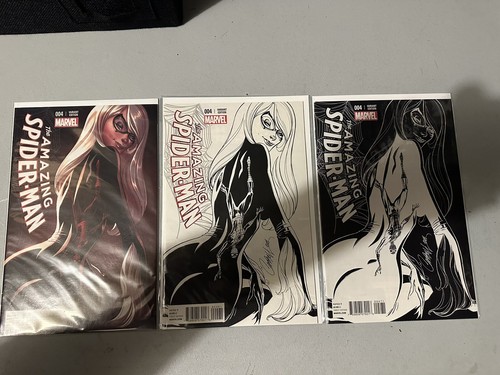 The Amazing Spider-Man #4 Conquest Comics Exclusive Variant Full Set Of 3 2014