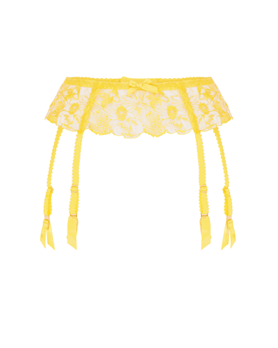Agent Provocateur Jayce Yellow Suspender & Thong AP 2 8-10 BNWT - Picture 2 of 5