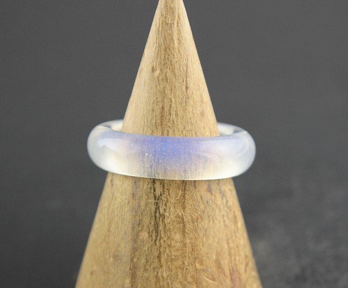 60pcs Wholesale Lots White Opal Natural Stone Jewellery Lady's Charming Rings - Picture 6 of 8