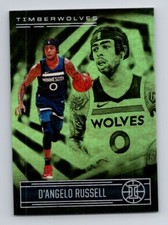 2020-21 Panini Illusions D’angelo Russell Emerald Timberwolves #93