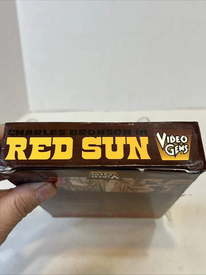 Euro Western RED SUN Charles Bronson, Toshiro Mifune, Ursula Andress Big Box VHS - Image 4 of 4
