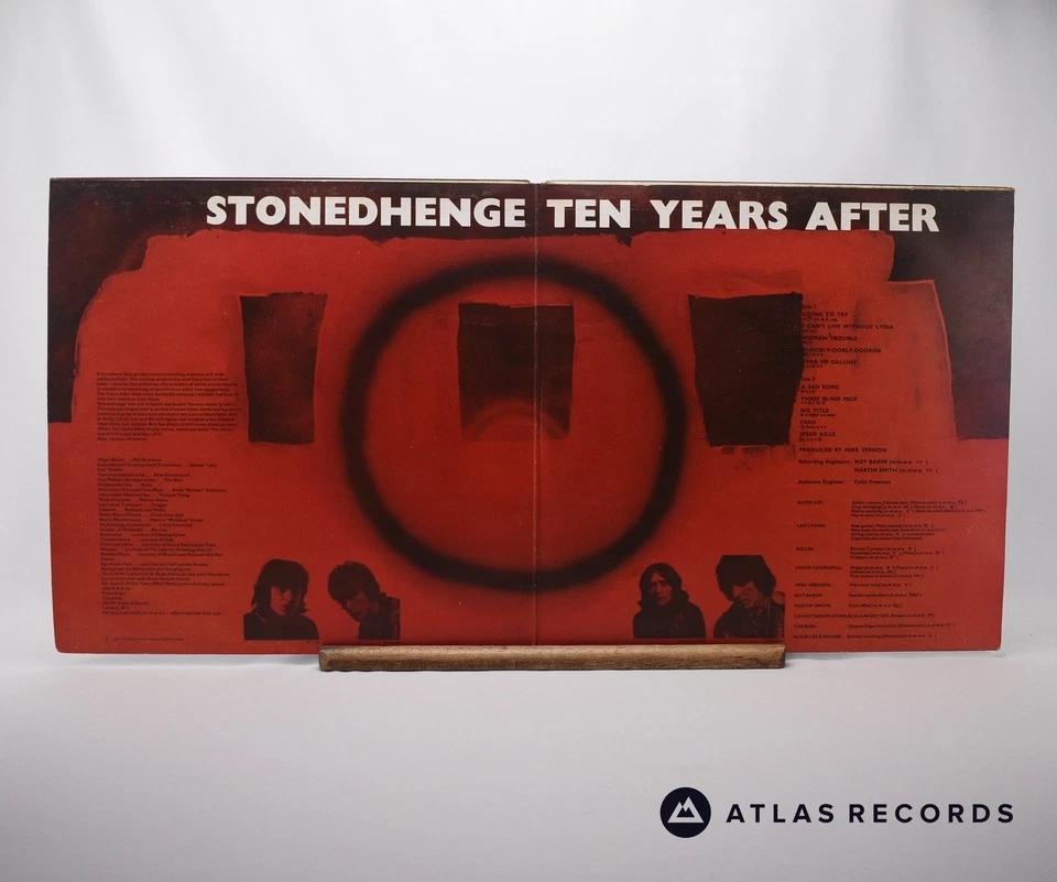 Ten Years After Stonedhenge 1A 1A Gatefold Mono LP Album Vinyl Record - VG+/VG+ - Image 3 of 4