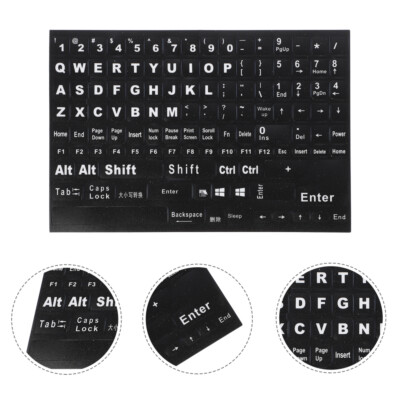  Label Letter Stickers Alphabet English Keyboard for Laptop Desktop